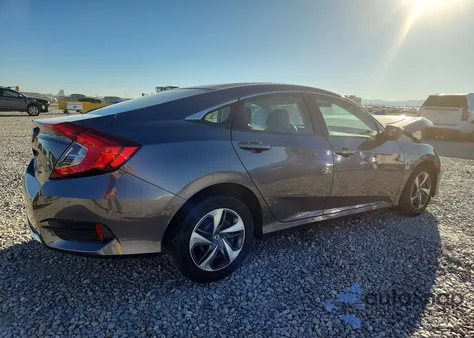 2019 Honda Civic Lx из США, поврежденный, VIN 19XFC2F63KE042097